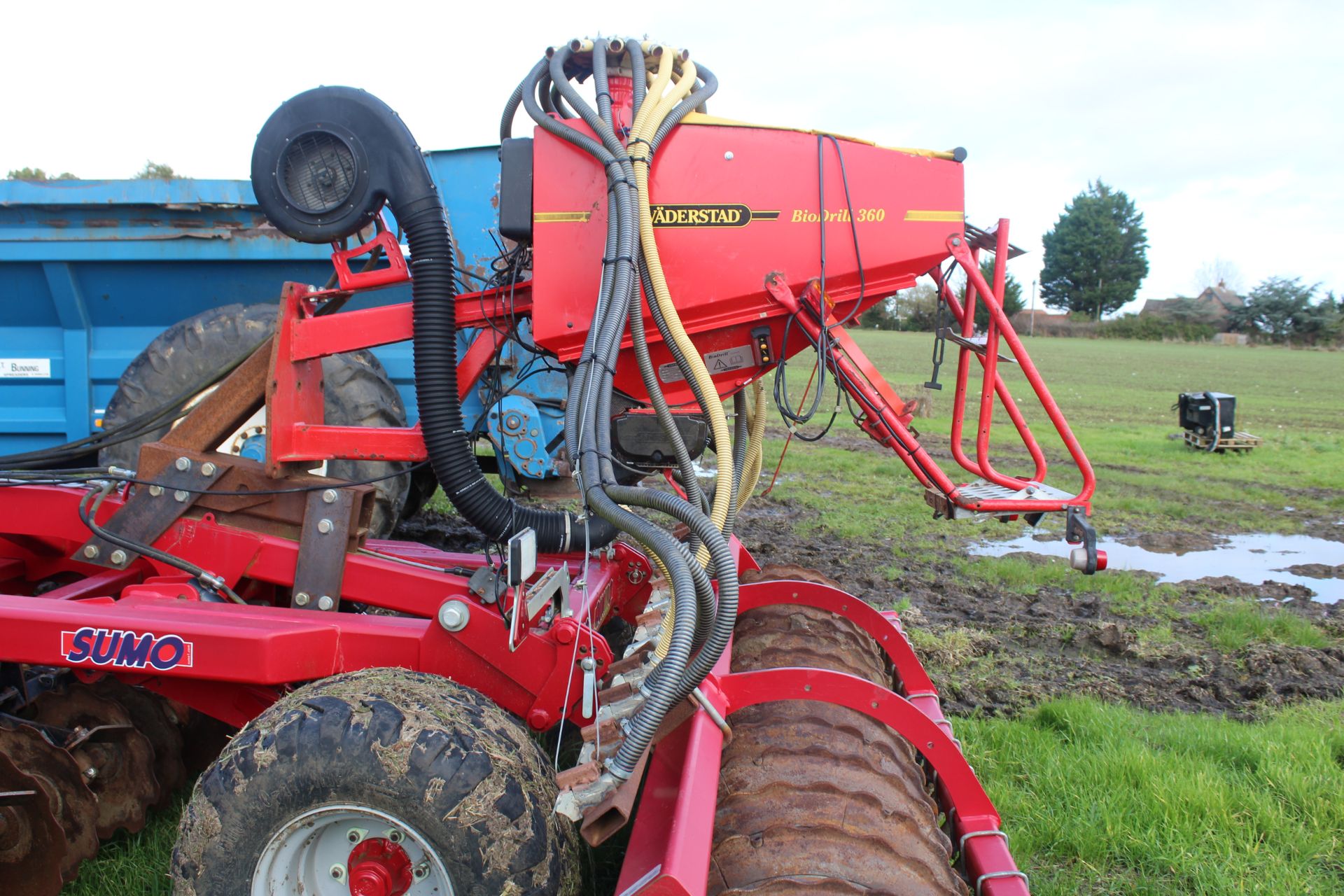 Vaderstad Biodrill 360 seeder. 2014. Currently set up as 15 outlet on bar, previously mounted to - Image 3 of 22