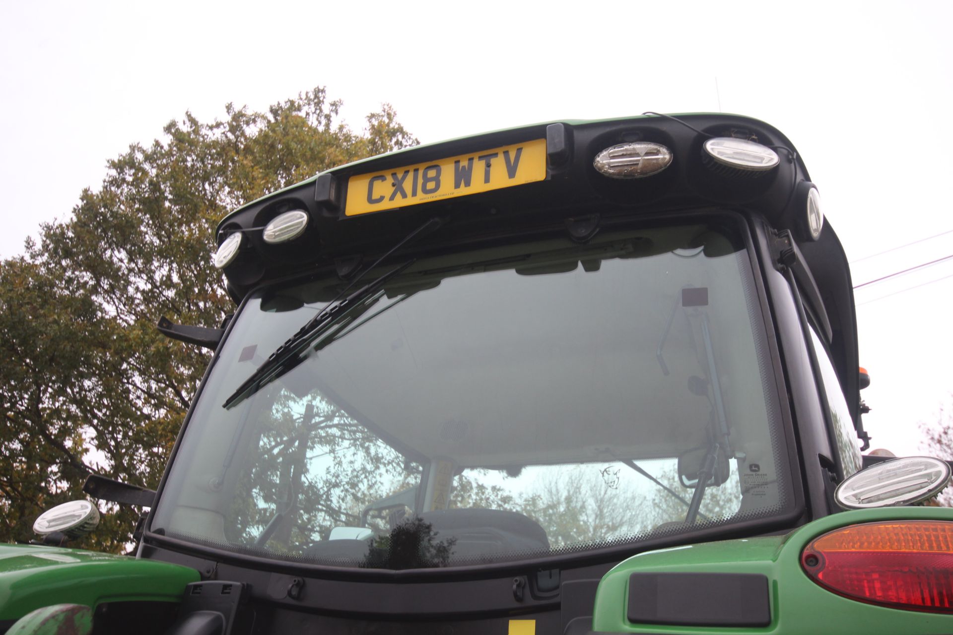 John Deere 6215R 4WD tractor. Registration CX18 WTV. Date of first registration 17/05/2018. Serial - Image 40 of 116