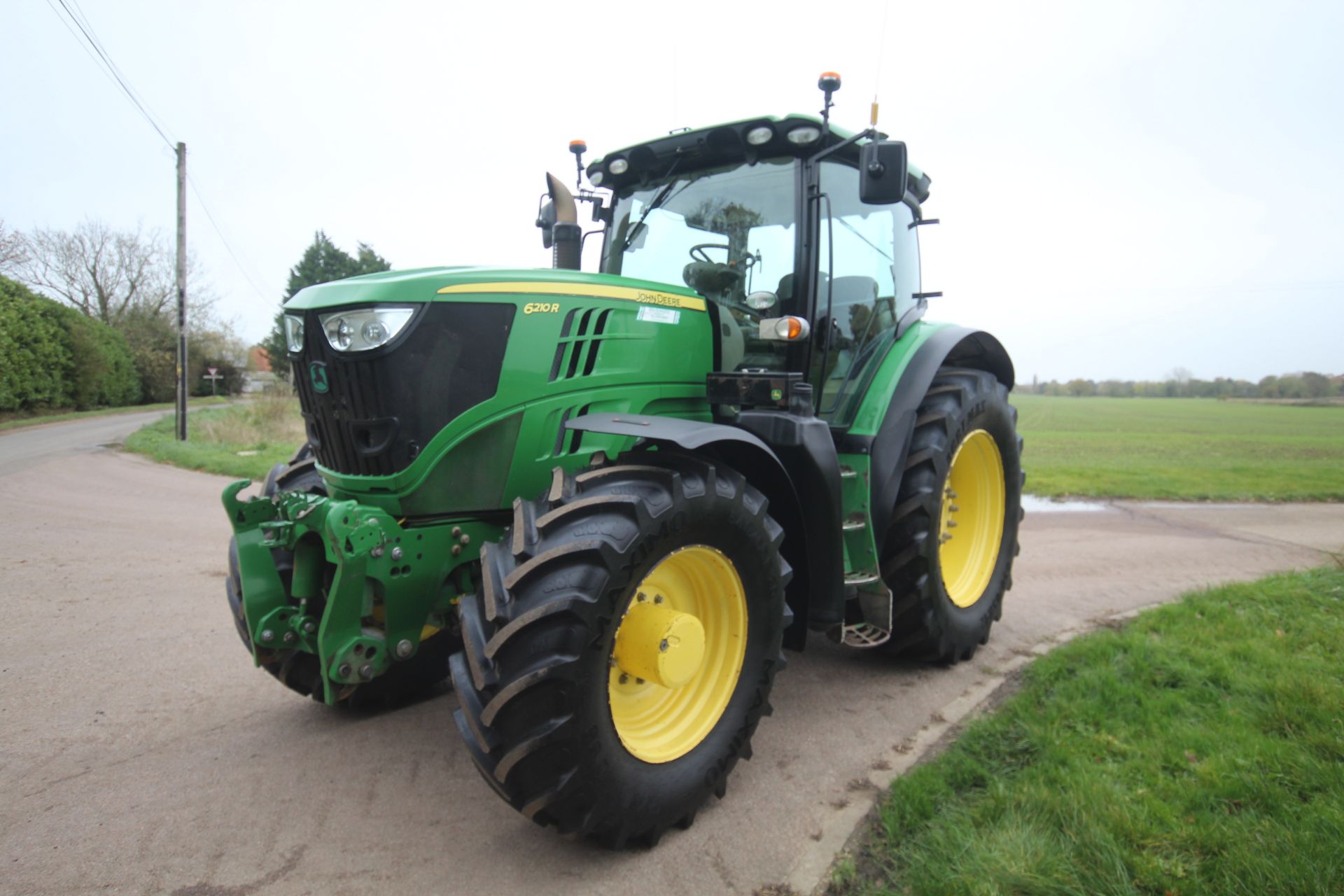 John Deere 6210R 4WD tractor. Registration AU12 CAA. Date of first registration 12/04/2012. Serial - Image 7 of 118