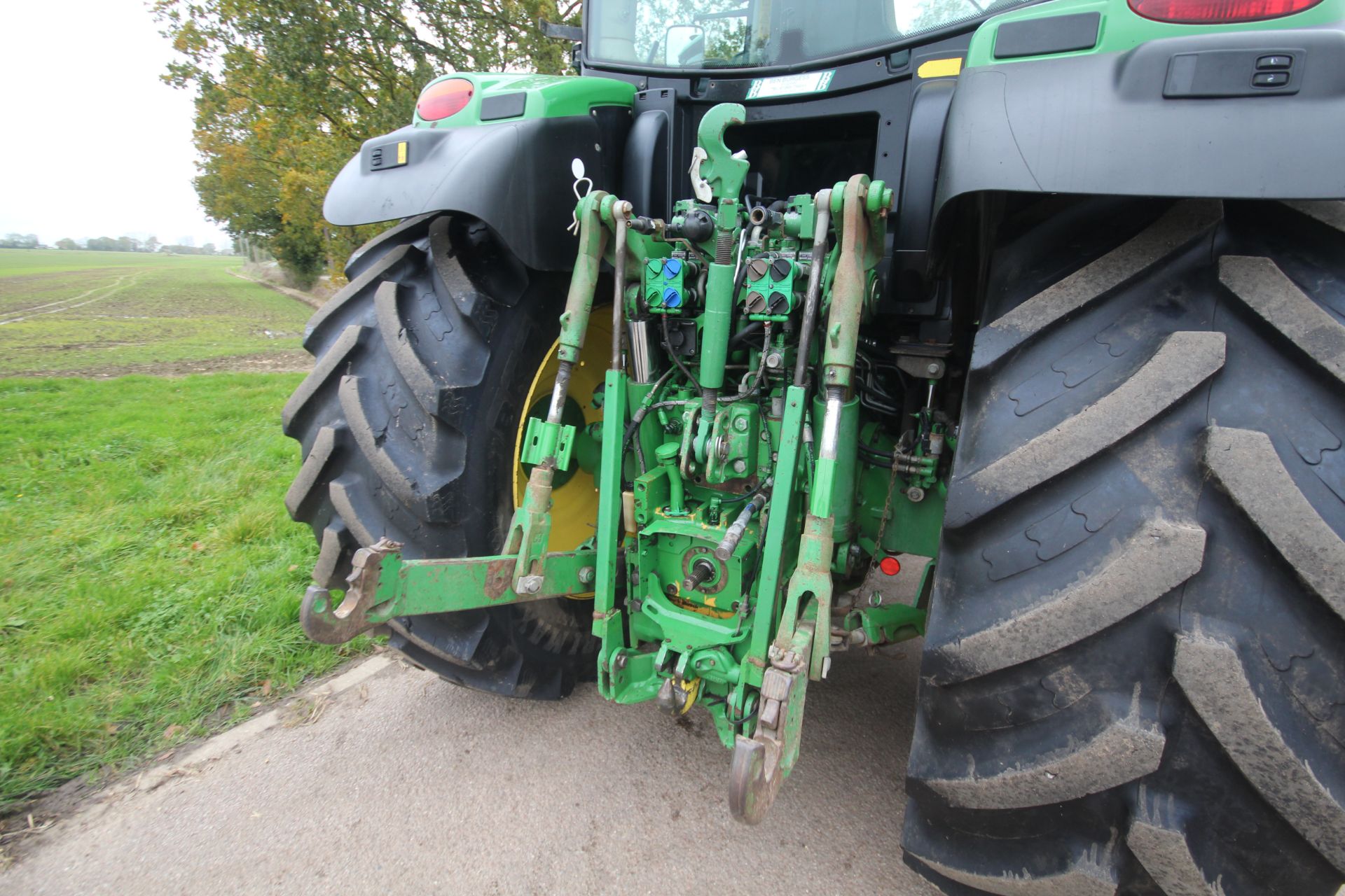 John Deere 6210R 4WD tractor. Registration AU12 CAA. Date of first registration 12/04/2012. Serial - Image 41 of 118