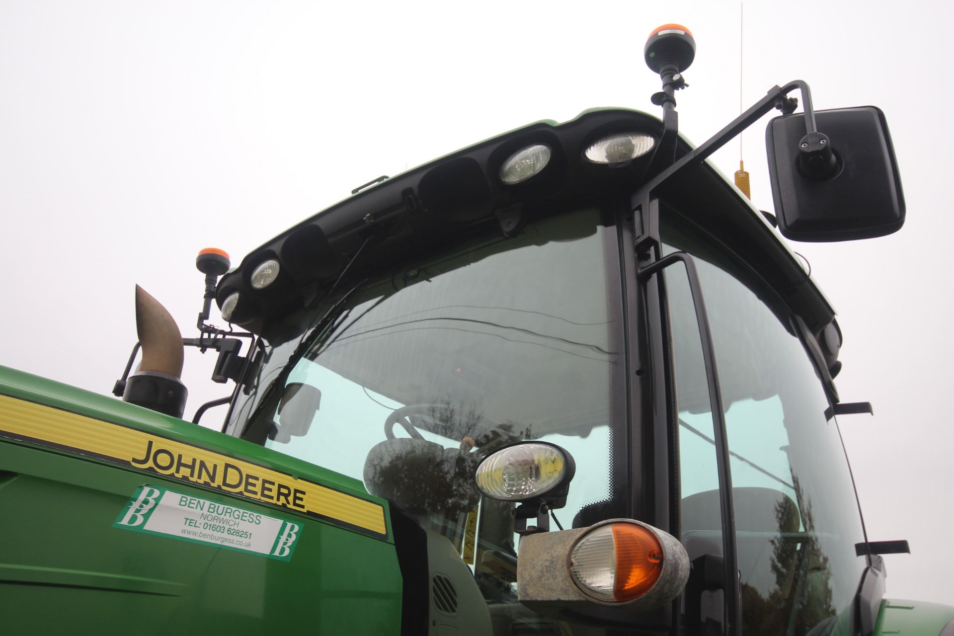 John Deere 6210R 4WD tractor. Registration AU12 CAA. Date of first registration 12/04/2012. Serial - Image 65 of 118