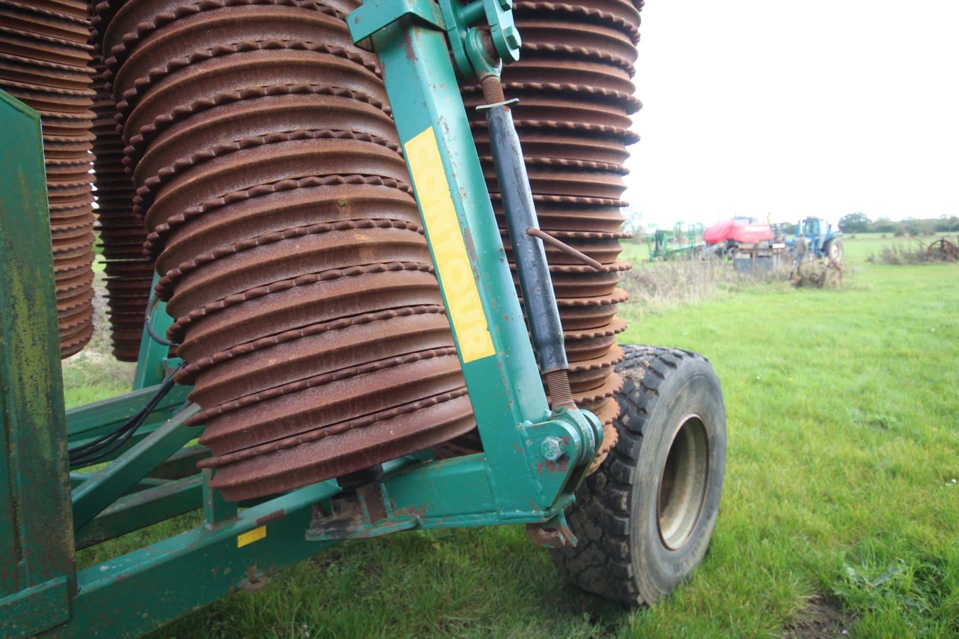 Cousins 12m vertical folding rolls. With breaker rings. 2005. Owned from new. V - Image 15 of 47