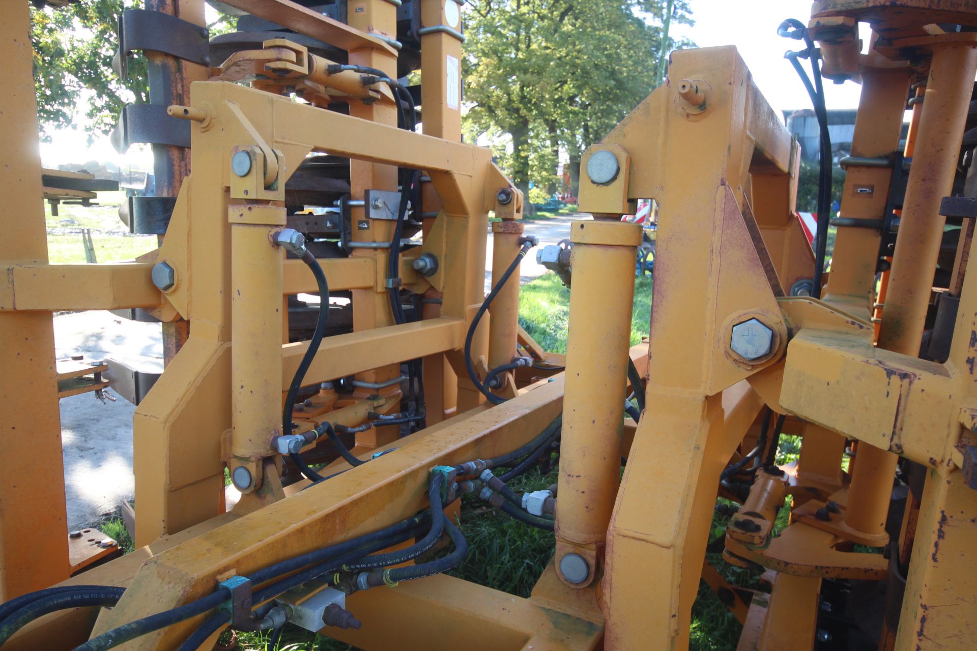 Simba 4.6m hydraulic folding Cultipress. Serial number 99970051. Comprising two rows of rigid leg - Image 41 of 48