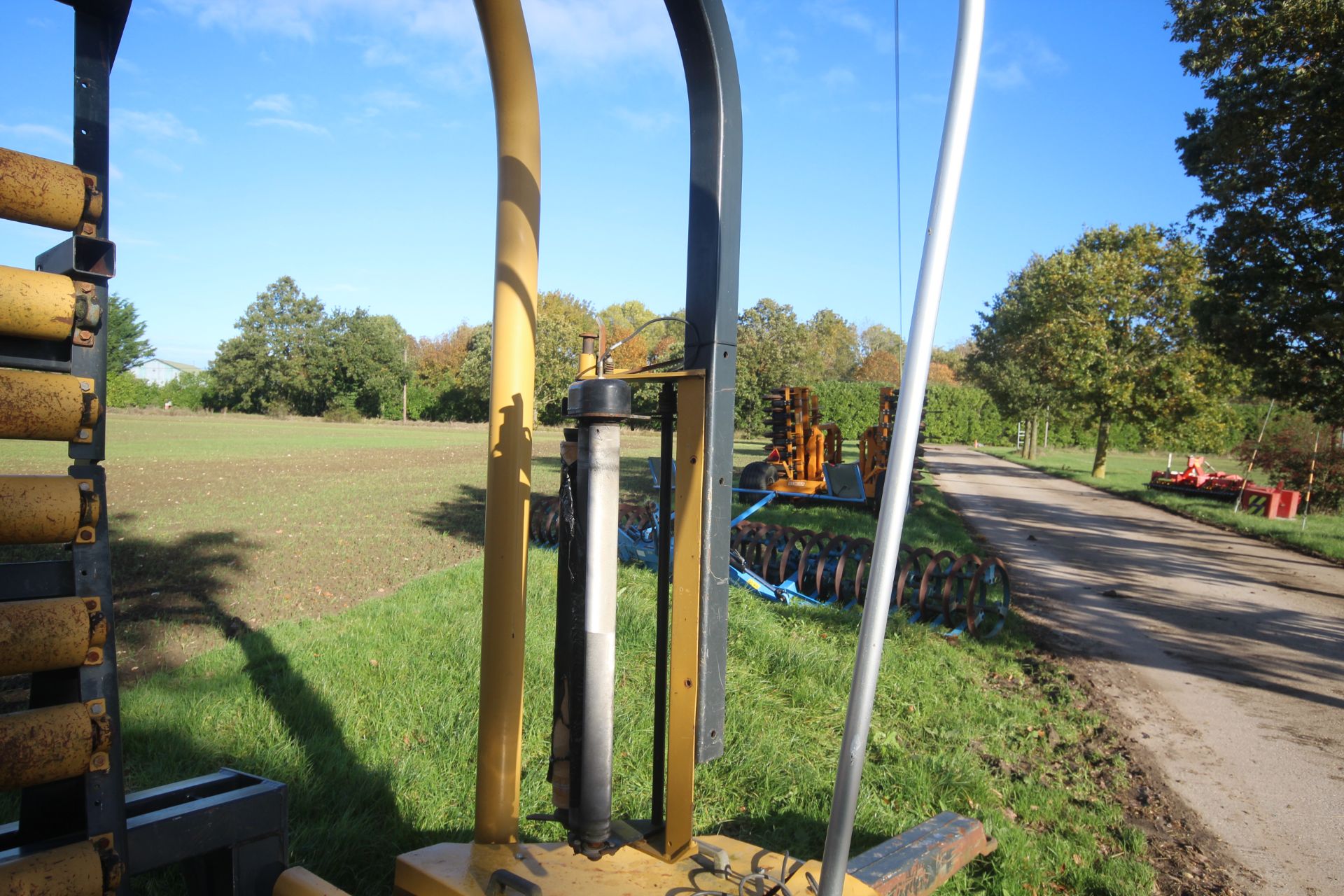 Tanco Autowrap 1418S static automatic bale wrapper. Bale count 39,497. 3,257 hours. With self- - Image 9 of 32