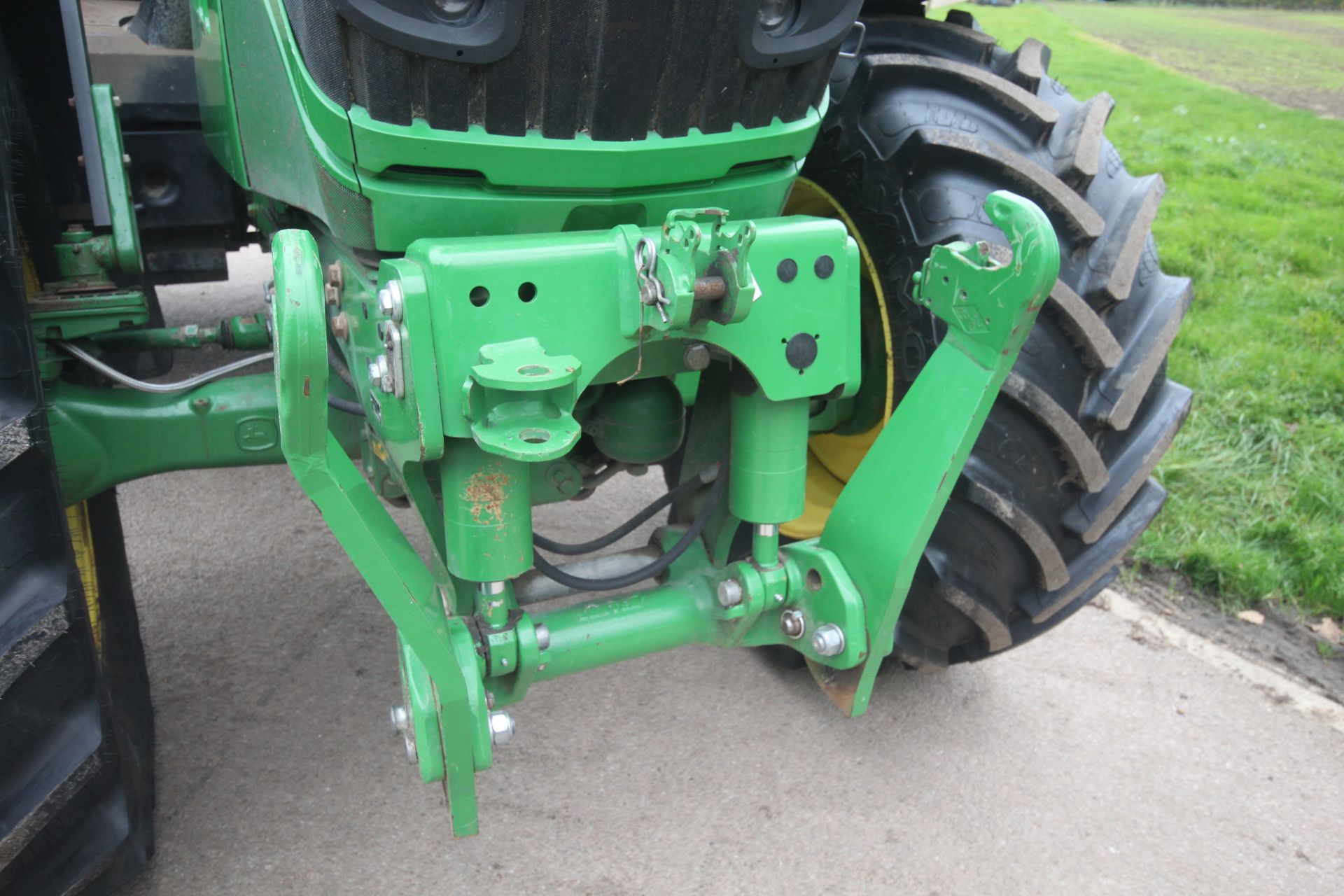 John Deere 6210R 4WD tractor. Registration AU12 CAA. Date of first registration 12/04/2012. Serial - Image 10 of 118