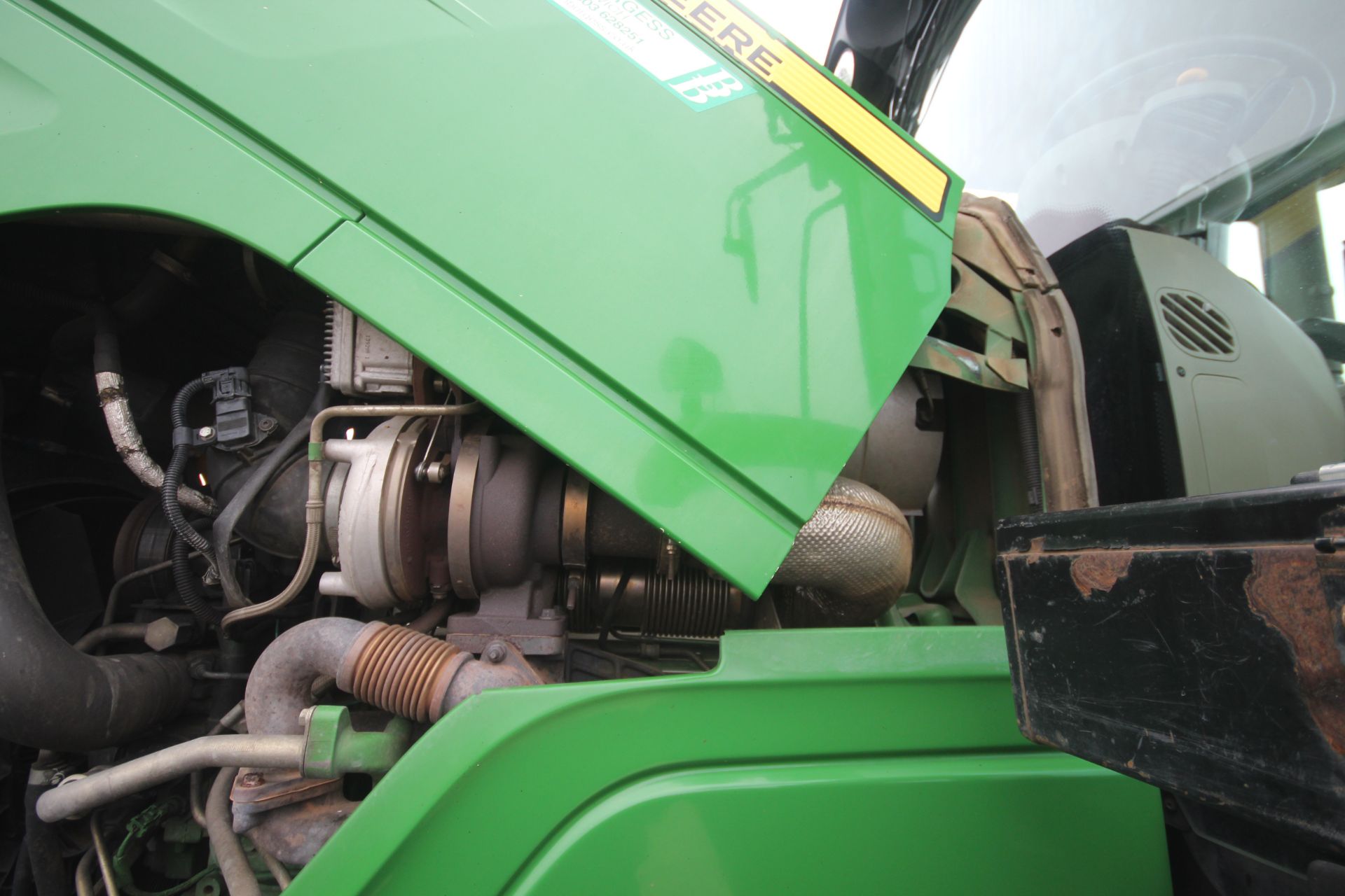 John Deere 6210R 4WD tractor. Registration AU12 CAA. Date of first registration 12/04/2012. Serial - Image 112 of 118