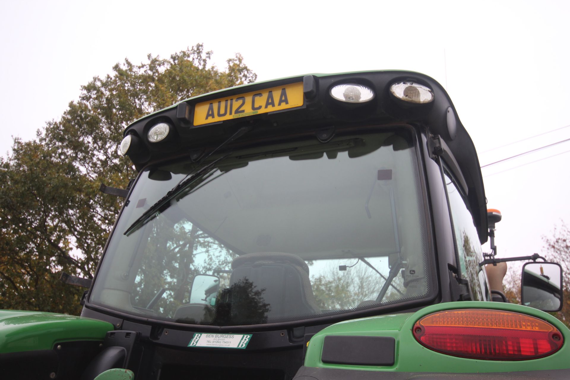 John Deere 6210R 4WD tractor. Registration AU12 CAA. Date of first registration 12/04/2012. Serial - Image 38 of 118