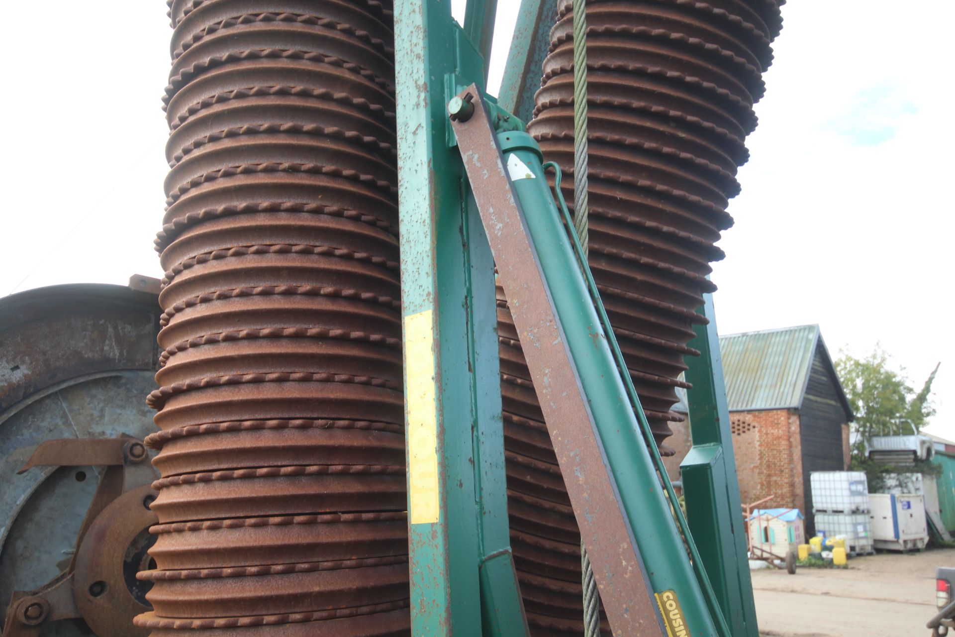 Cousins 12m vertical folding rolls. With breaker rings. 2005. Owned from new. V - Image 25 of 47