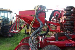 Vaderstad Biodrill 360 seeder. 2014. Currently set up as 15 outlet on bar, previously mounted to