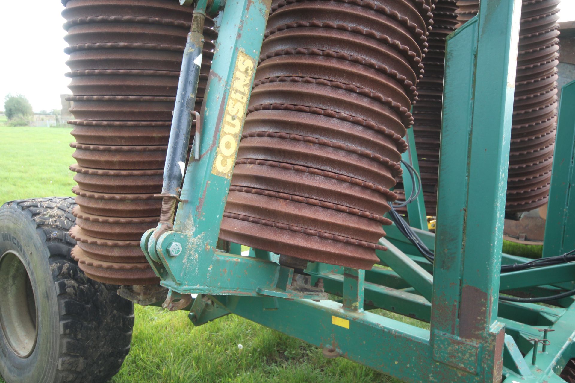 Cousins 12m vertical folding rolls. With breaker rings. 2005. Owned from new. V - Image 40 of 47