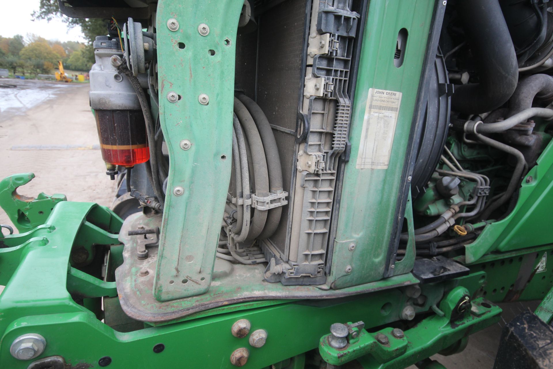 John Deere 6210R 4WD tractor. Registration AU12 CAA. Date of first registration 12/04/2012. Serial - Image 110 of 118