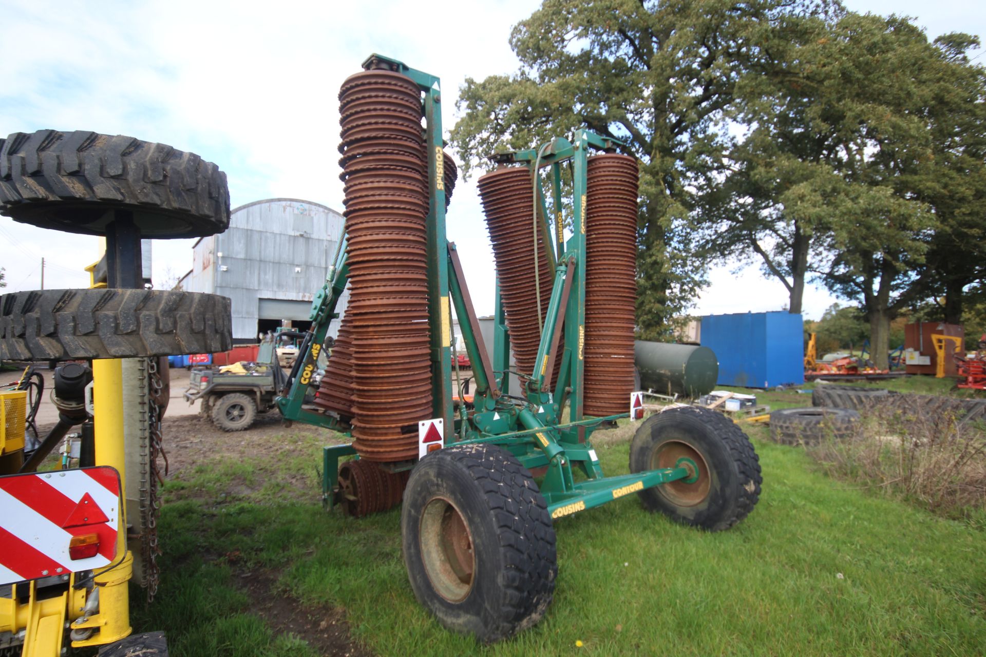 Cousins 12m vertical folding rolls. With breaker rings. 2005. Owned from new. V - Image 4 of 47