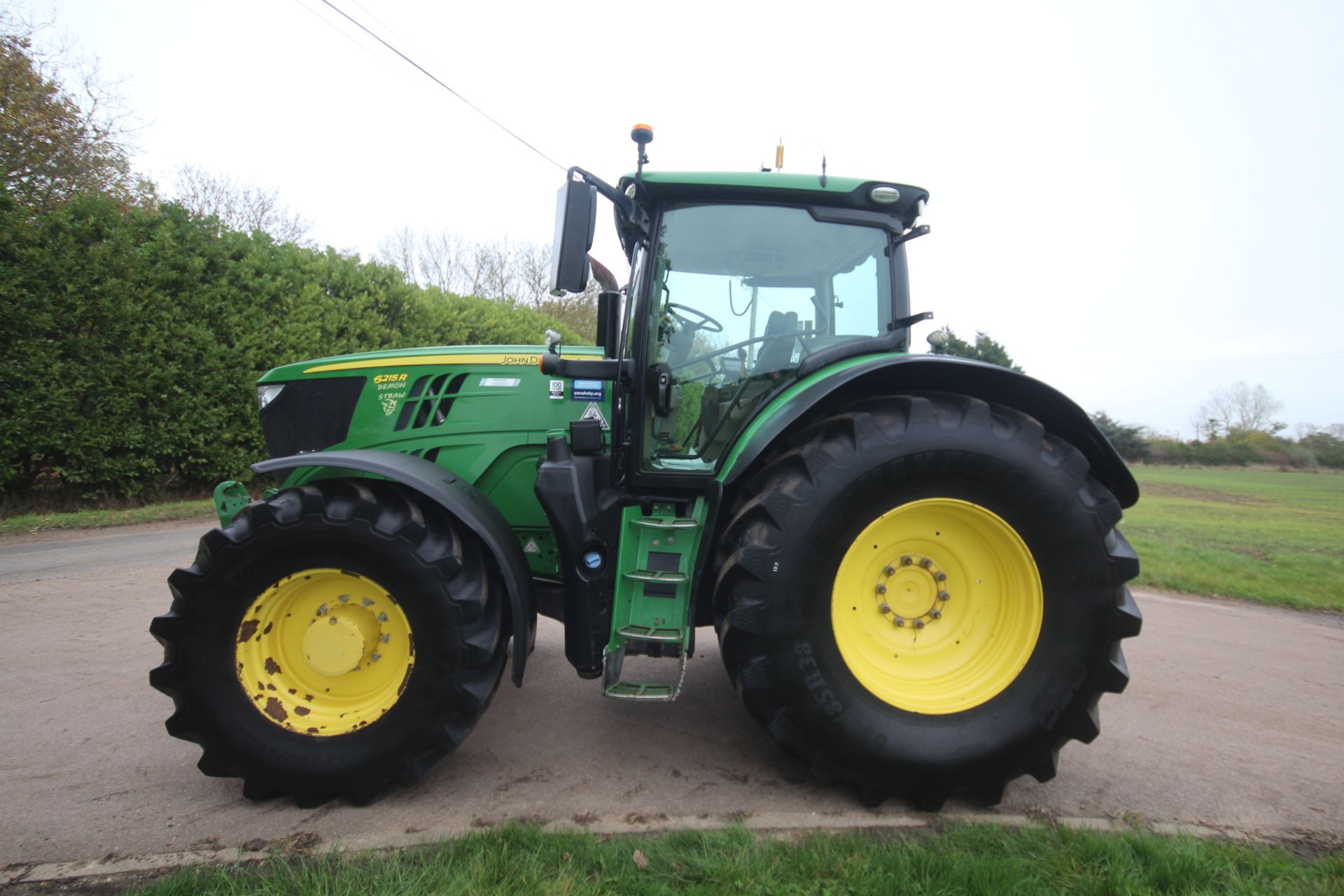 John Deere 6215R 4WD tractor. Registration CX18 WTV. Date of first registration 17/05/2018. Serial - Image 6 of 116