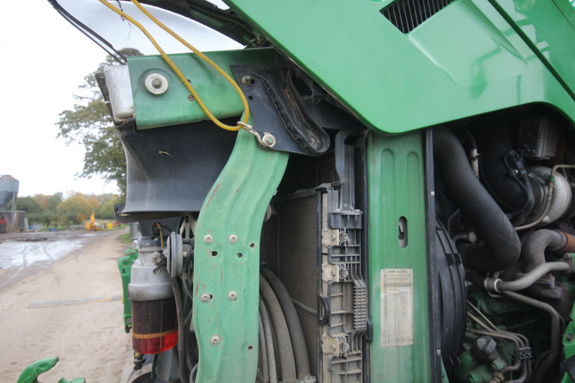 John Deere 6210R 4WD tractor. Registration AU12 CAA. Date of first registration 12/04/2012. Serial - Image 109 of 118