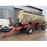 **UPDATED DESCRIPTION** Ex-artic 9,000L single axle insulated stainless steel liquid fertiliser