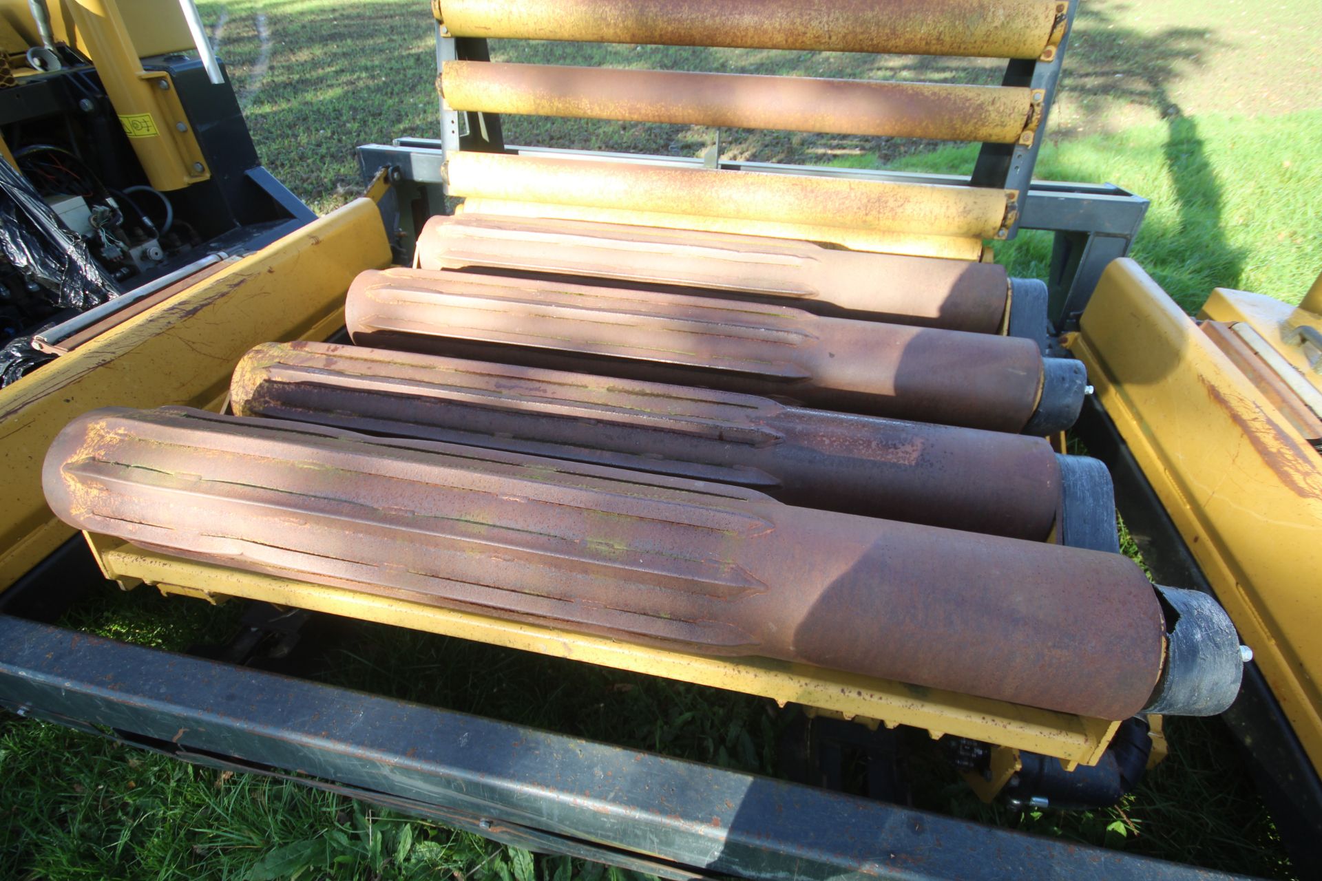 Tanco Autowrap 1418S static automatic bale wrapper. Bale count 39,497. 3,257 hours. With self- - Image 17 of 32