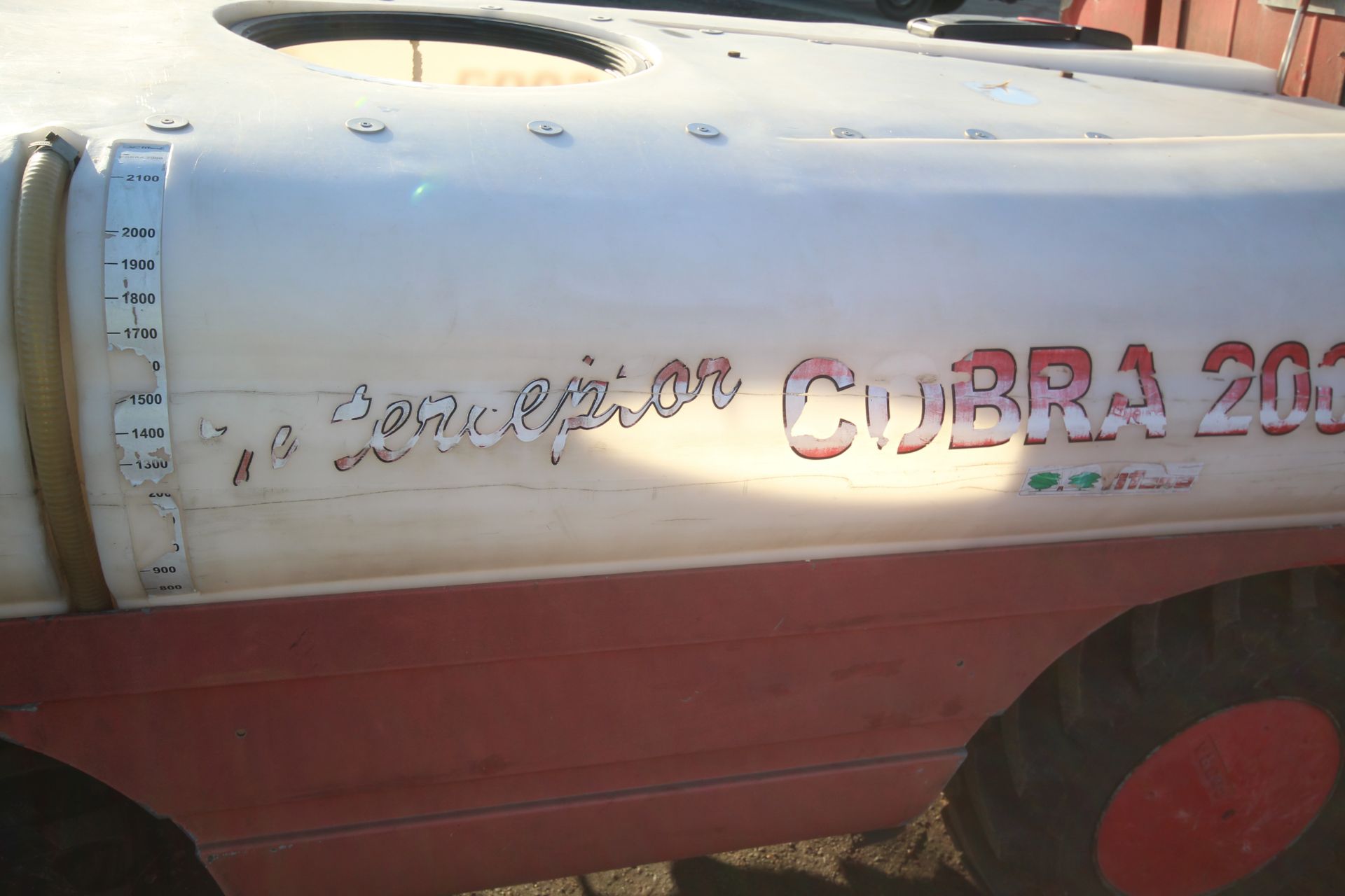 Tifone Cobra 2000 Interceptor 4WD 4WS self-propelled Line sprayer. 2013. Showing 1,161 hours. - Image 47 of 66