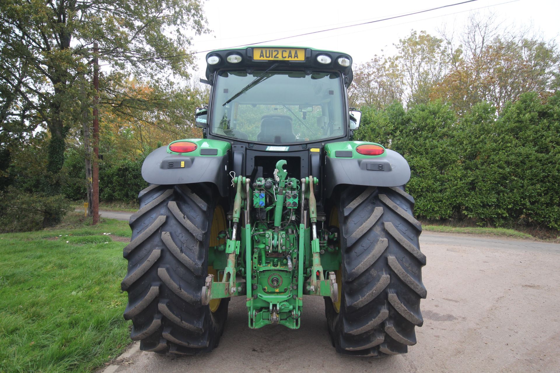 John Deere 6210R 4WD tractor. Registration AU12 CAA. Date of first registration 12/04/2012. Serial - Image 4 of 118