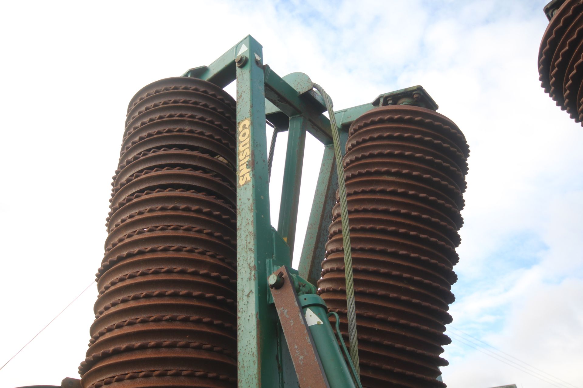 Cousins 12m vertical folding rolls. With breaker rings. 2005. Owned from new. V - Image 24 of 47