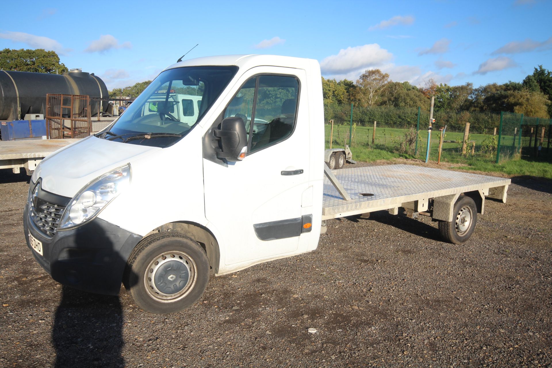 Renault Master 2.3L diesel 3.5T flatbed. Registration LJ65 DHO. Date of first registration 04/12/ - Image 7 of 42