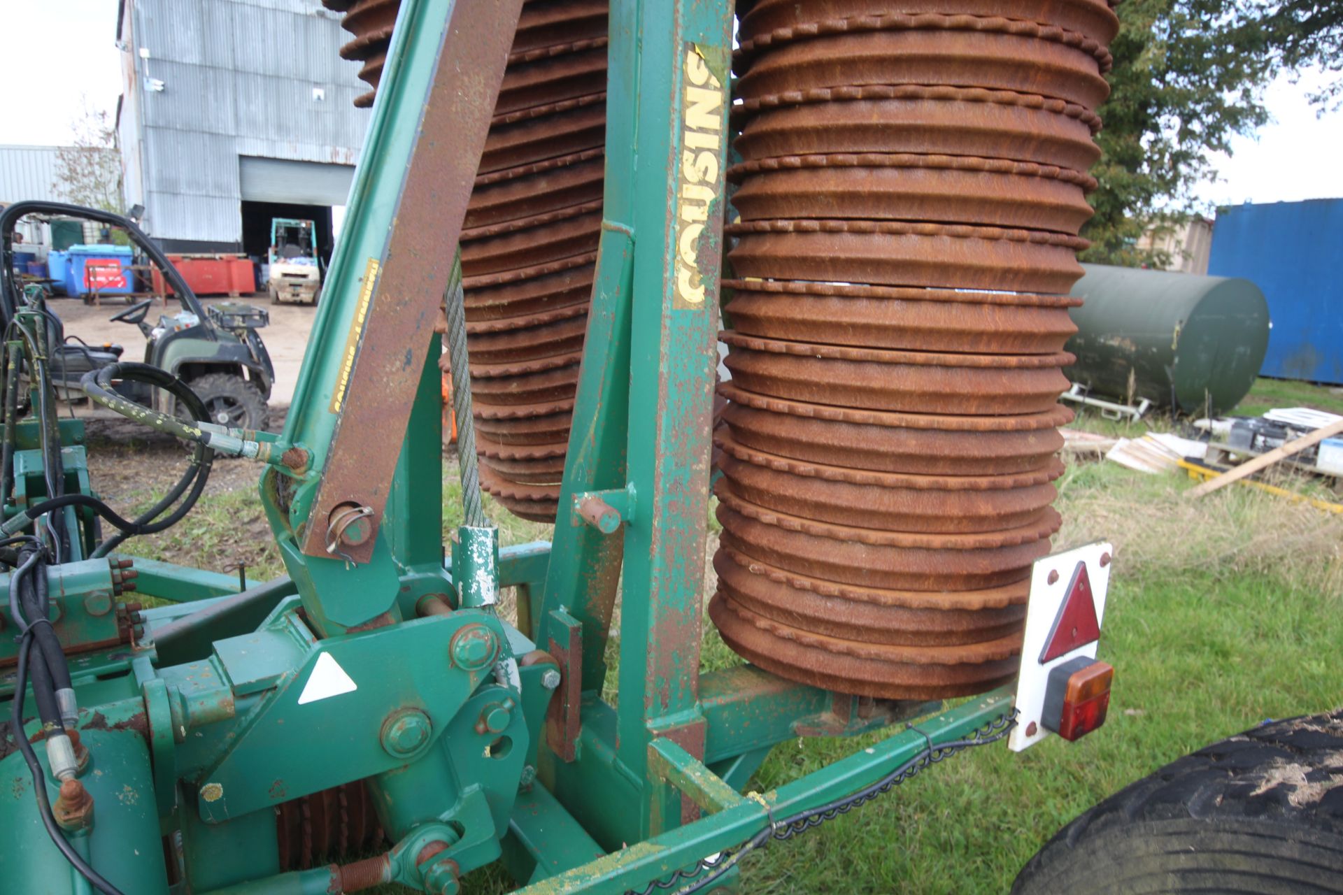 Cousins 12m vertical folding rolls. With breaker rings. 2005. Owned from new. V - Image 31 of 47