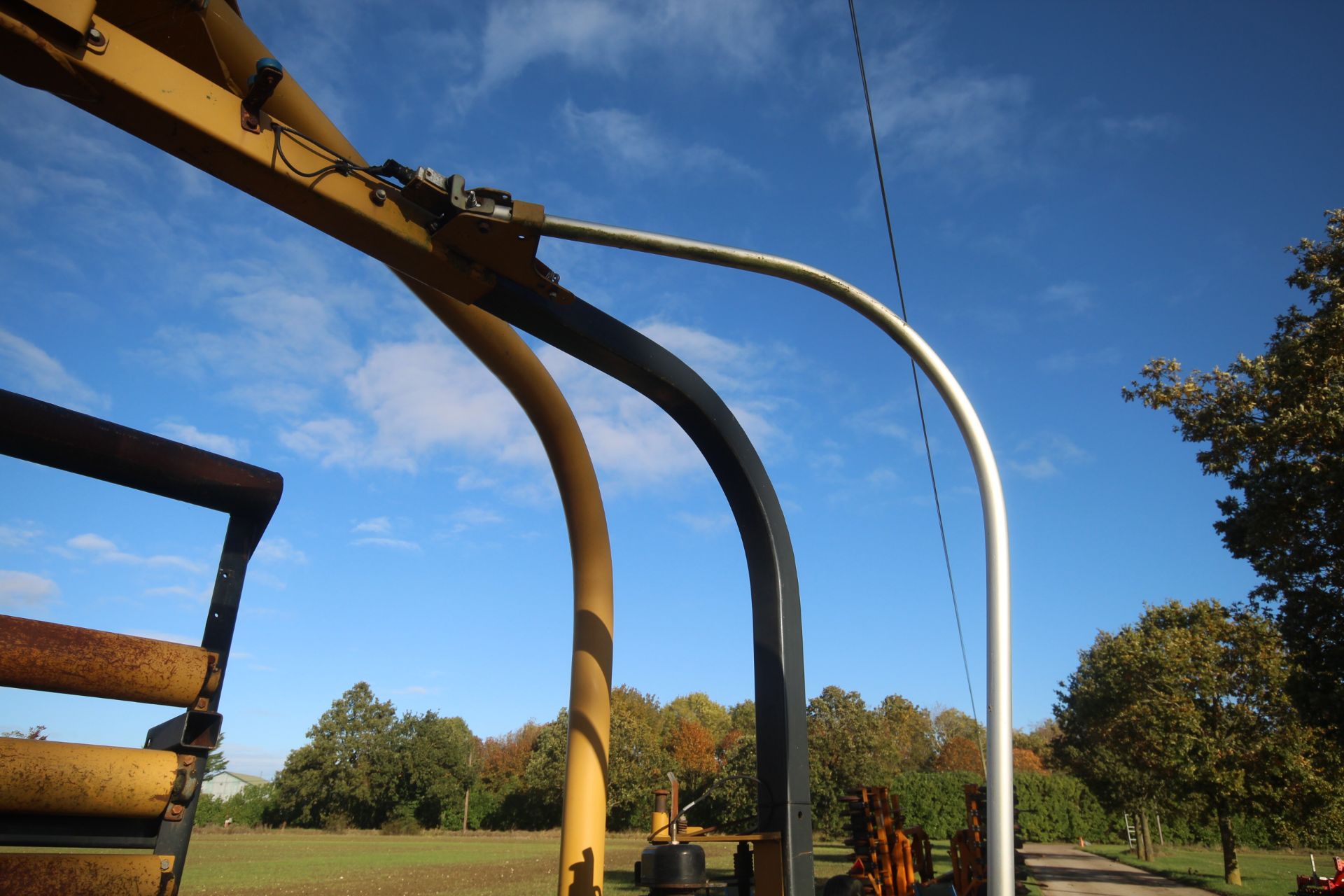 Tanco Autowrap 1418S static automatic bale wrapper. Bale count 39,497. 3,257 hours. With self- - Image 10 of 32