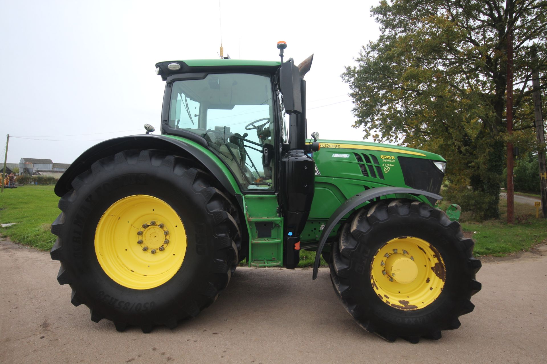 John Deere 6215R 4WD tractor. Registration CX18 WTV. Date of first registration 17/05/2018. Serial - Image 2 of 116