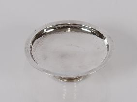 A silver Guild of Handicrafts hand planished bon b