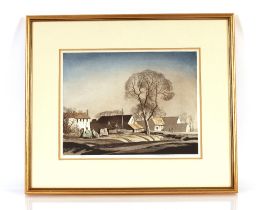 Roland Hilder, "Norfolk Farm" signed limited editi