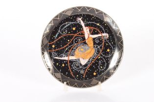 Eleven House of Erte collector's plates
