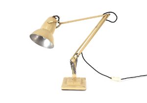 A cream Angle Poise lamp by Herbert Terry & Sons L