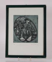 Salvatore Incorpora, limited edition etching, 14/3