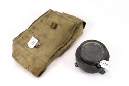 A Type P11 compass with a 37 Patt small pack