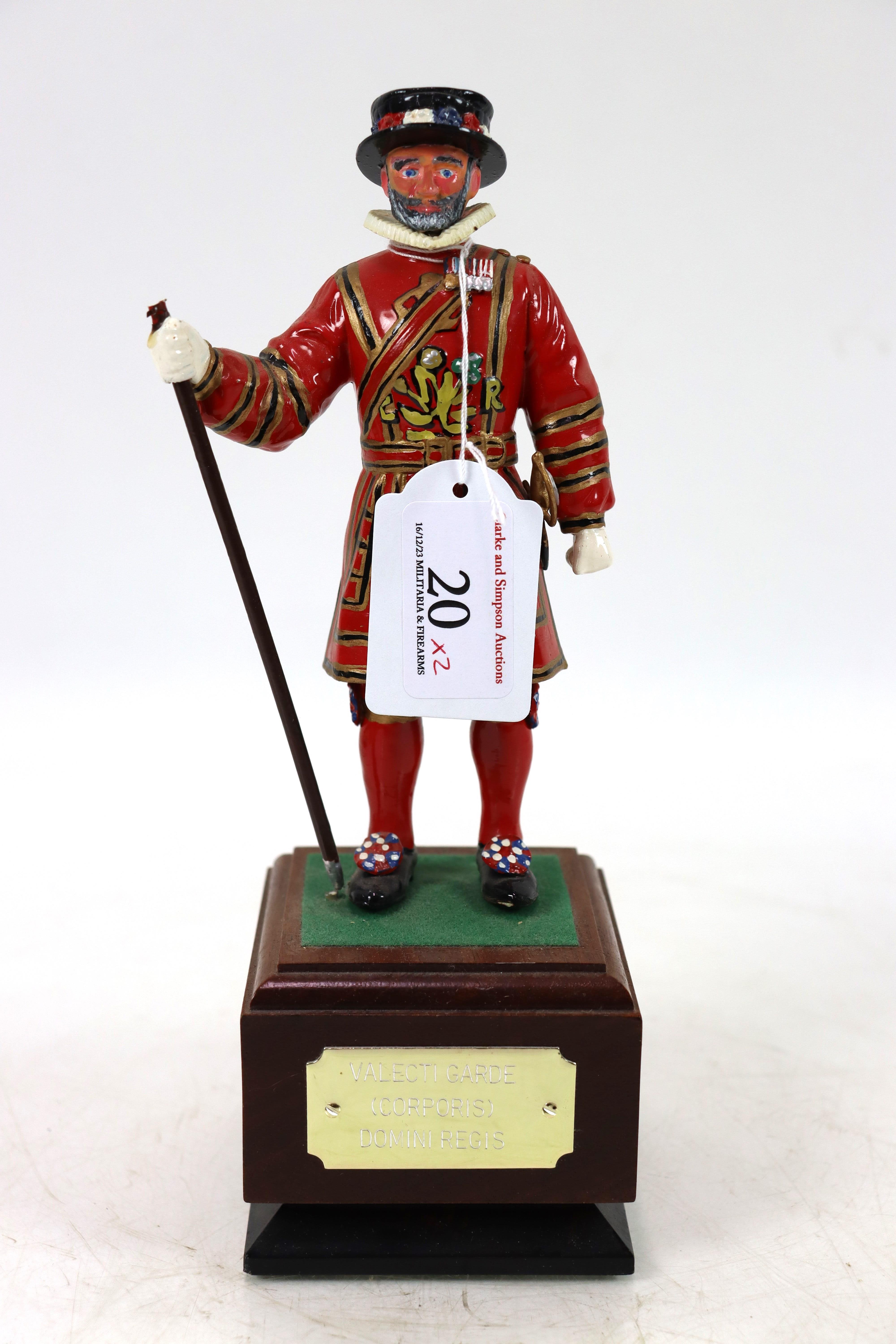 Two painted models of the Yeoman of the Guard (one - Image 10 of 17