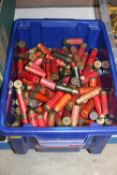 A box containing approx. 260 various cartridges in