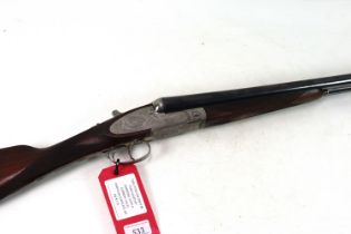 A Silver Sable Deluxe 12 bore S.L.E. shotgun Ser.