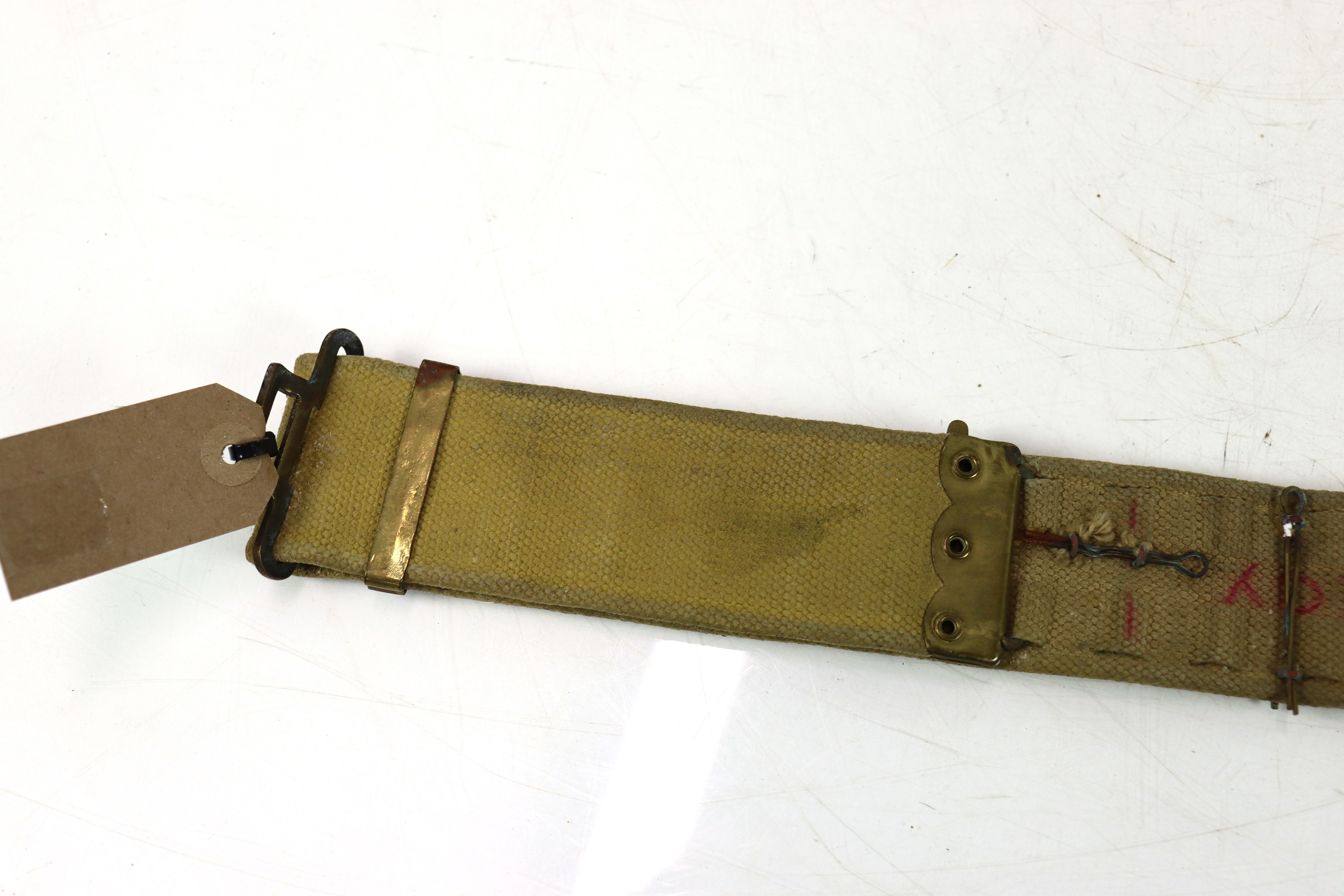 Two 37 patt belts displaying a collection of milit - Image 24 of 24