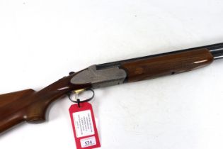 A 12 bore O/U shotgun by Armi Sabatti Ser. No. 327