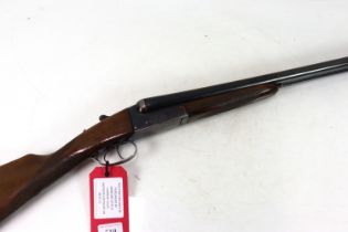 A 12 bore B.L.N.E. shotgun by Zabala (Spanish) wit