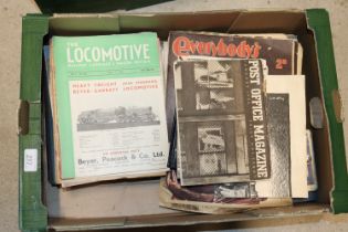 A box of military related books, pamphlets and eph