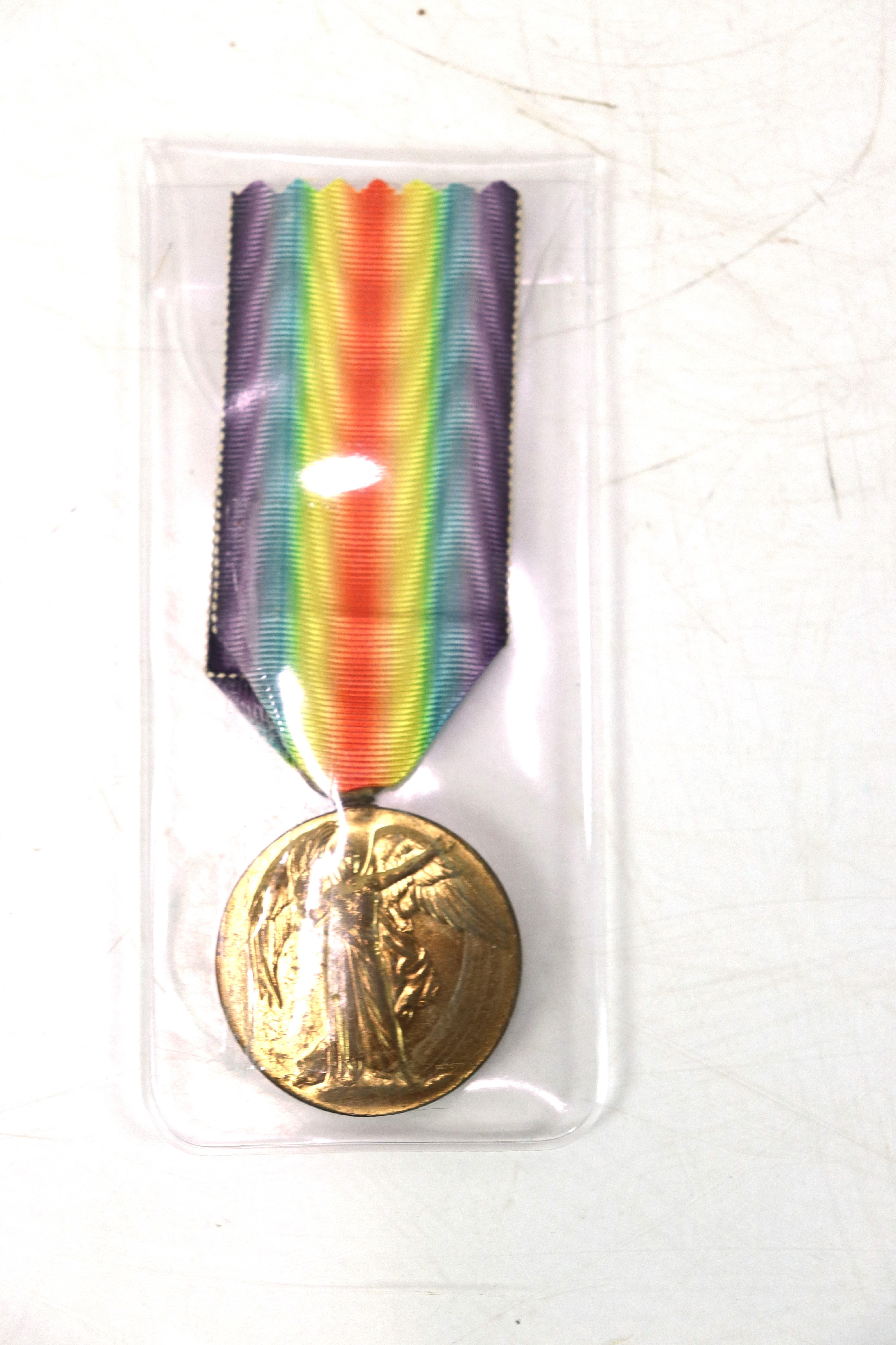 A WWI Casualty B.W.M. and Victory medal to 43721 P - Image 9 of 10