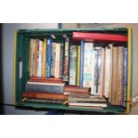 A mixed military interest box of books including T