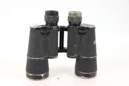 A pair of German WWII era Dienstglas 10x50 binocul