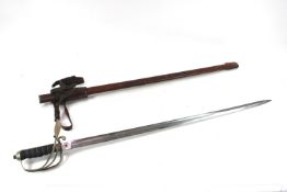 A GRV 1821 model Royal Artillery Officers sword wi