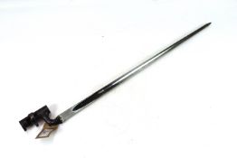 A British model 1876 socket bayonet (in very good