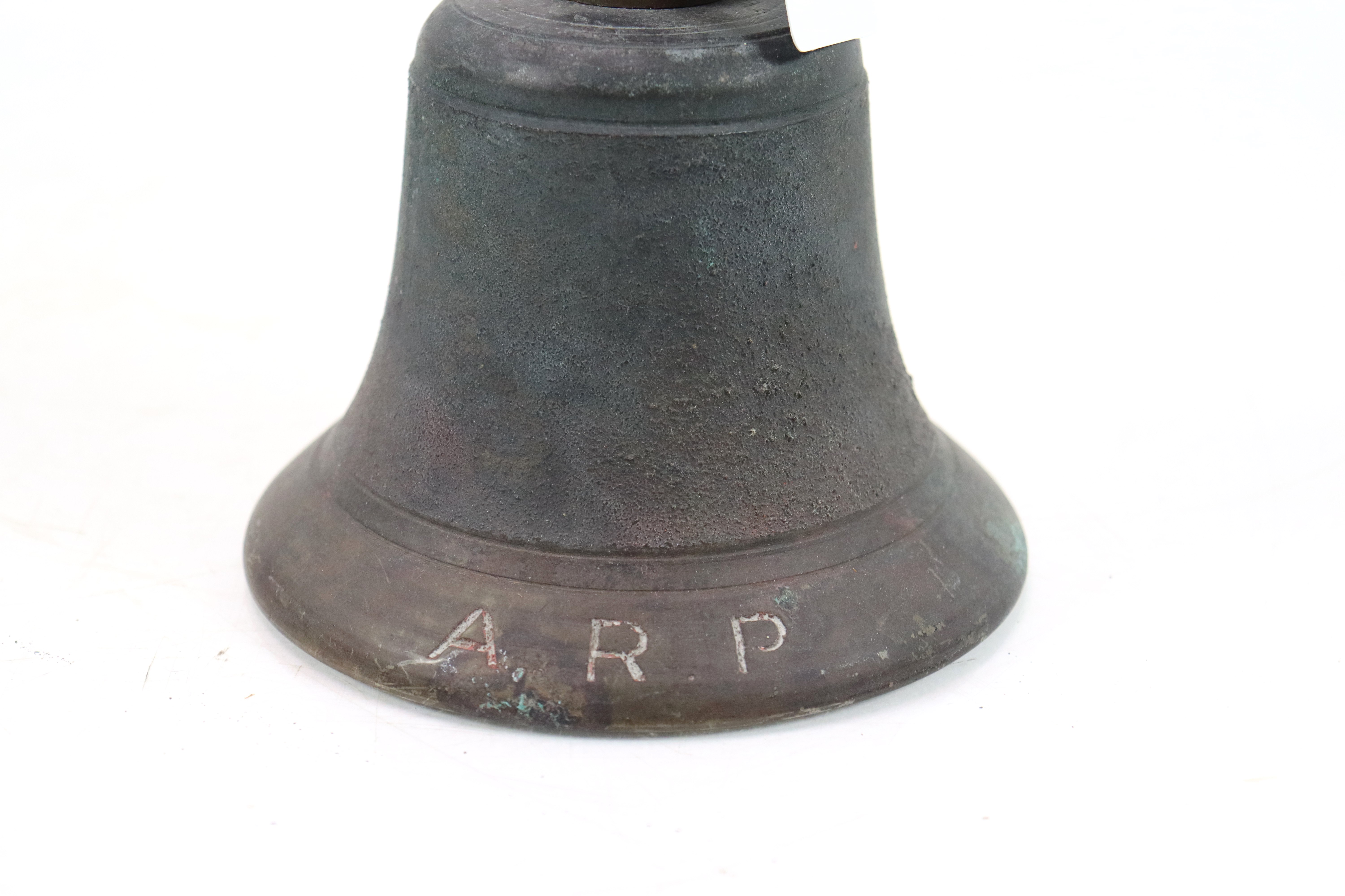 An original WWII era A.R.P. bell by Fiddian Foundr - Image 5 of 12