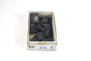 A small box of various prepared flints