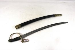 A fine Victorian "Police Hanger" with brass mounte