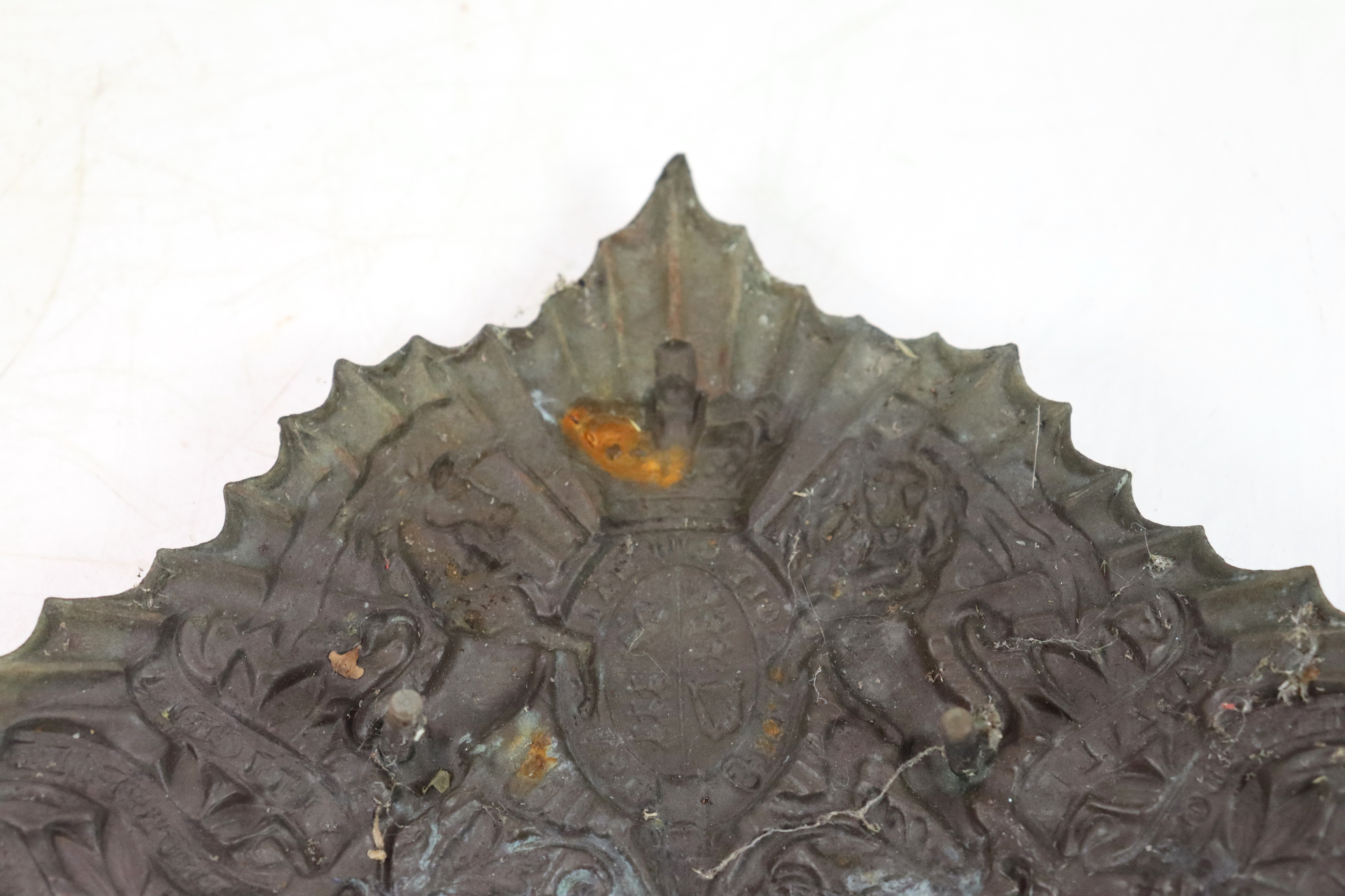 A Victorian 16th Lancers Czapka helmet plate with - Image 6 of 8