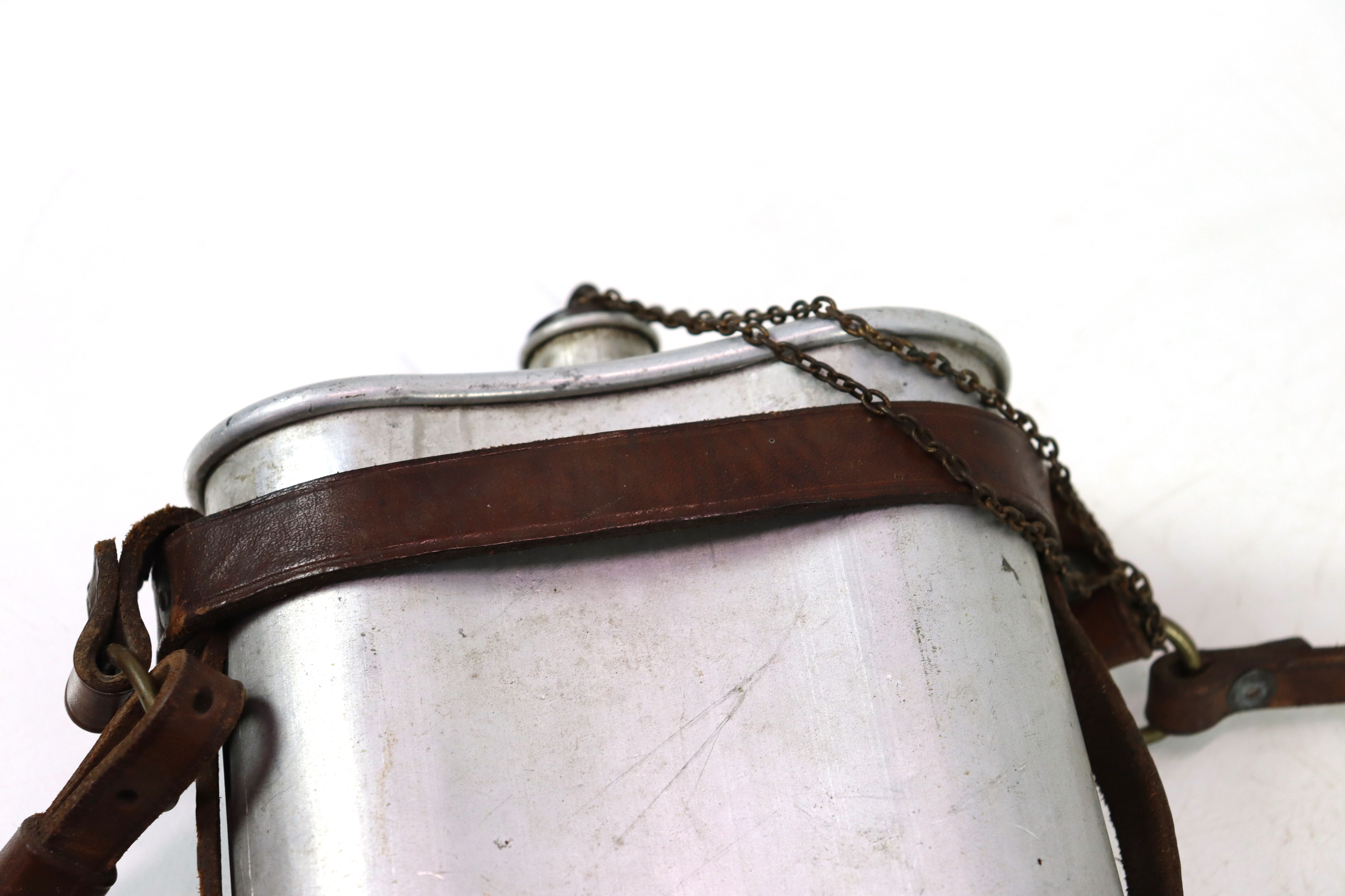 An aluminium water canteen complete with stopper a - Image 11 of 12